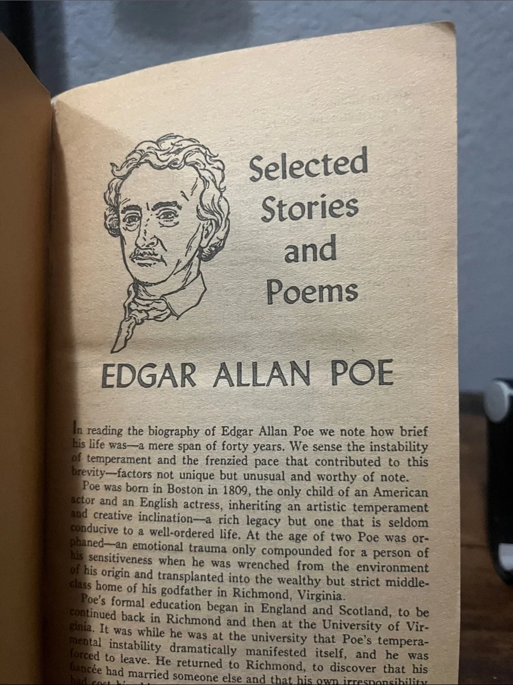 N/A edgar allan